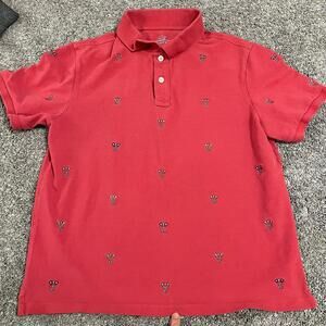Vineyard Vines Boys Lacrosse Heritage Polo size Large
